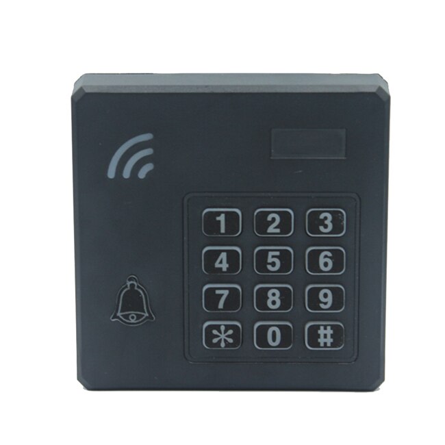 IP67 Waterproof RFID 125Khz/13.56Mhz ID IC Access Control Reader Entry Access Control Keyboard Wiegand 26 34 Reader: 125Khz ID reader