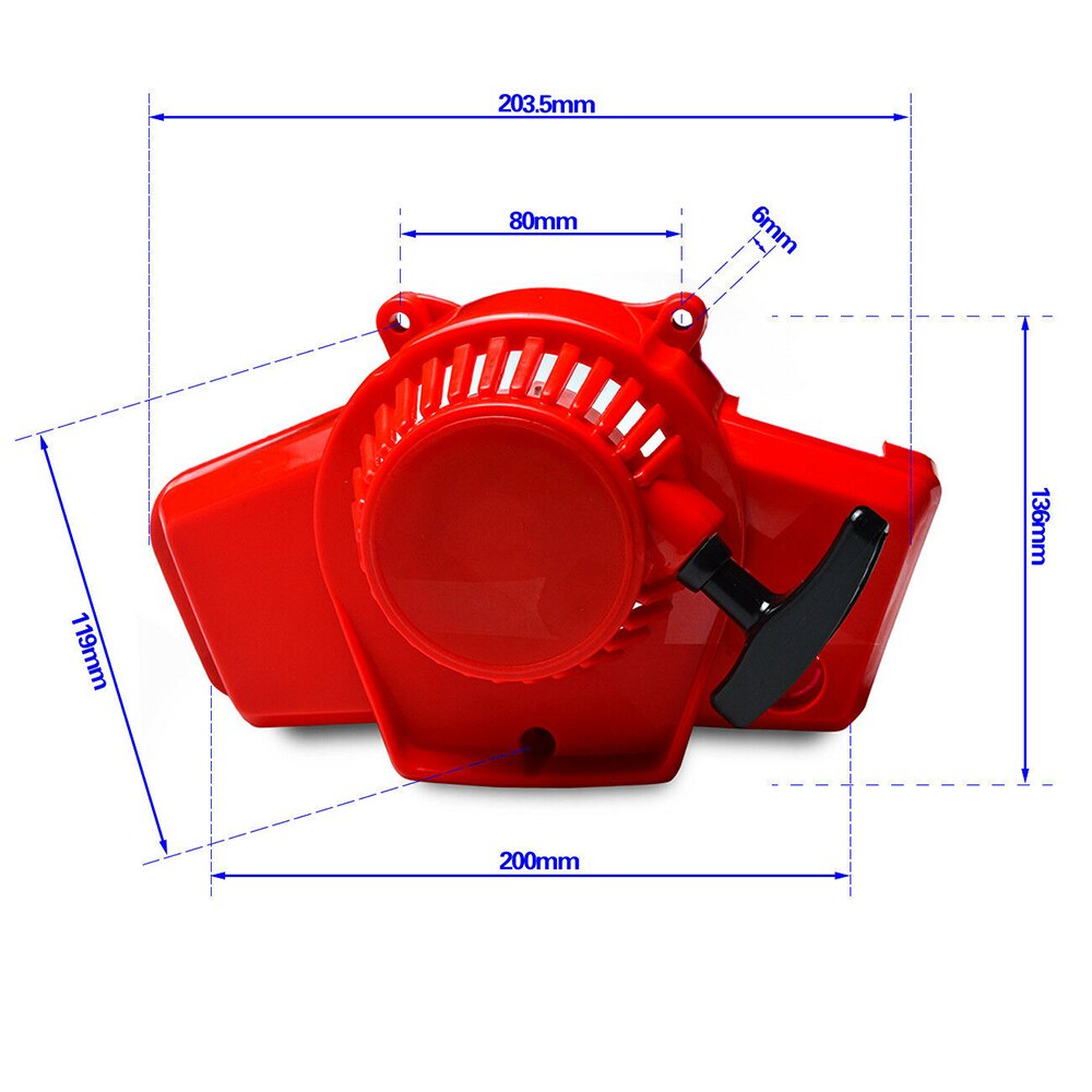 Fit Briggs Stratton Engine Recoil Pull Starter ROBIN for Lawnmower Push Lawn Mower Start Pull Start