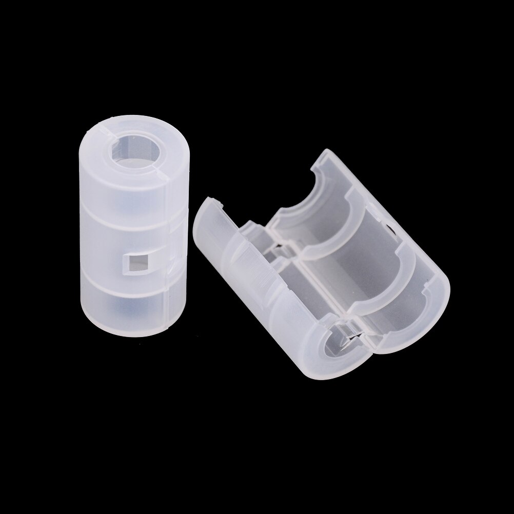 4 Stks/set Aa Batterij Maat C Batterij Gevallen Box Adapters Converter Houder Switcher Converter