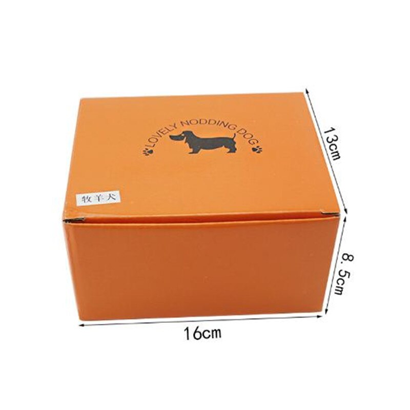 Bobble Head Dog Car Dashboard Doll Auto Shaking Head Toy Ornaments Nodding Dog Car Interior Furnishings Decoration