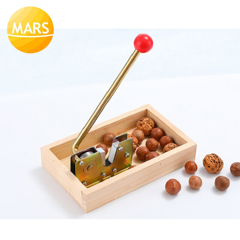 Manual Macadamia Nut Opener Nut Cracker Machine Walnut Nutcracker Nut Sheller Tool Macadamia Nut Opening Kitchen Accessories