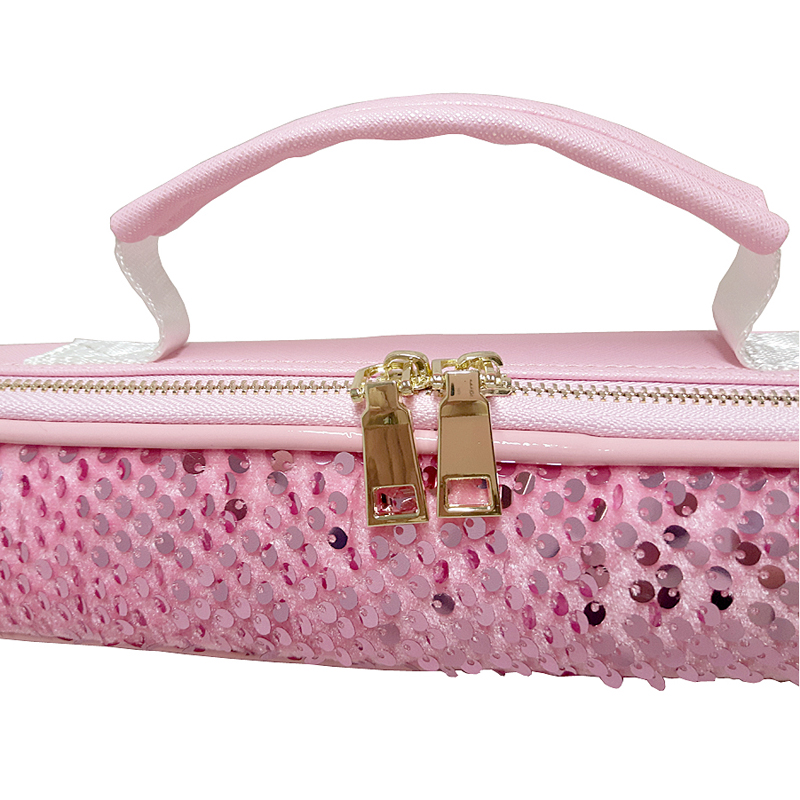 60cm for girl portable beautiful flute pink bag case soft gig padded cover box backpack shoulder