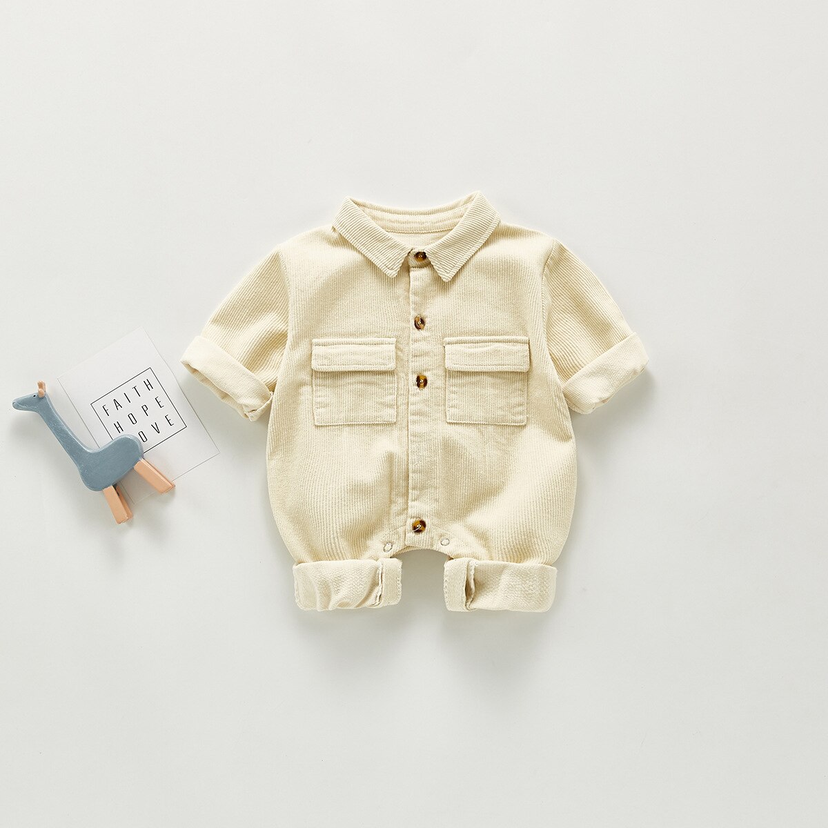 Ins Koreaanse Versie Van Lente Autumnboy Baby Rompertjes Werkkleding Casual Corduroy Jumpsuit Rompertjes Voor Pasgeborenen Baby Jongens Kleding