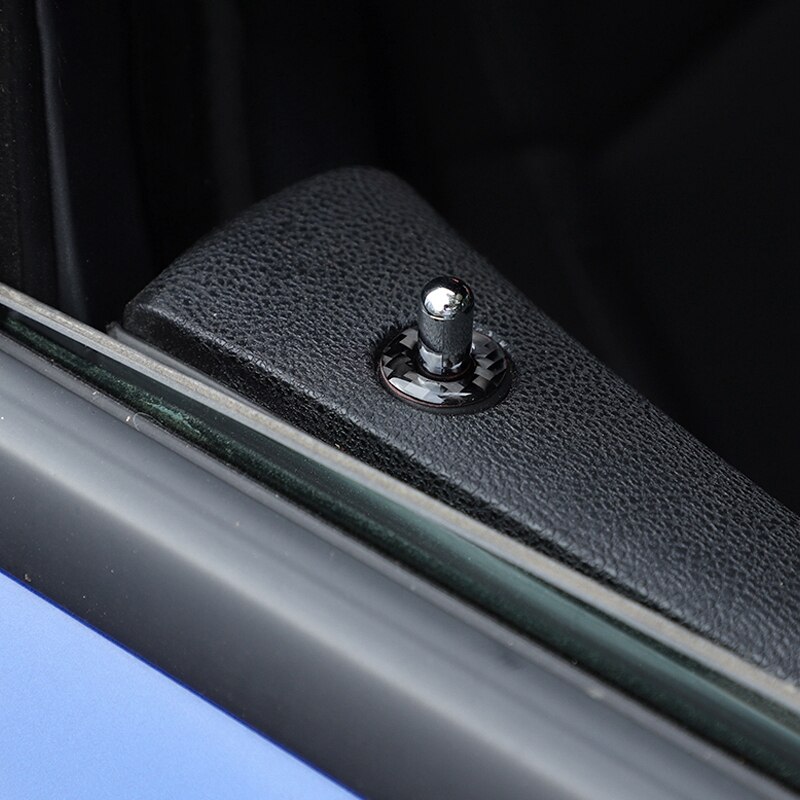 Carbon Fiber Stickers Car Door Lock Bolt Decoratio... – Grandado