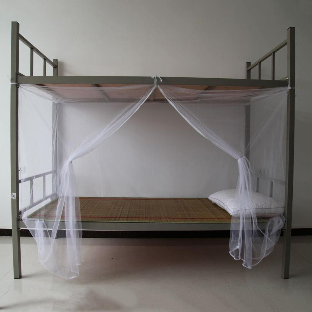 Moustiquaire pour lit superposé, moustiquaire carrée, protection contre les insectes pour la maison et les voyages, bonne circulation d&#39;air, f