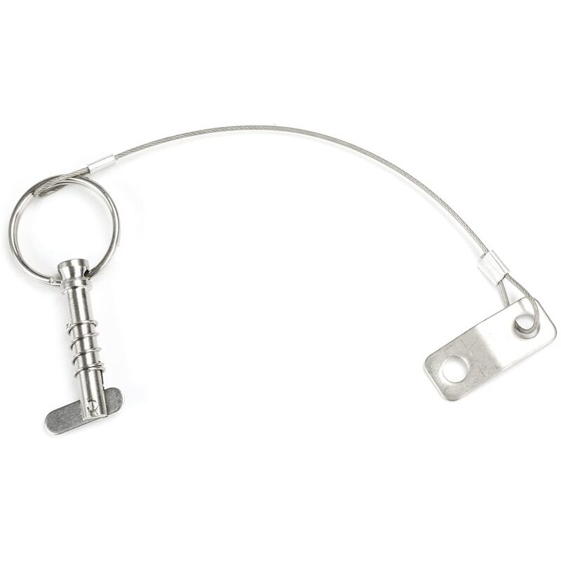 2Pcs Boot Bimini Top Dek Scharnier Met Quick Release Pins Met Schroeven Mariene Hardware Rvs