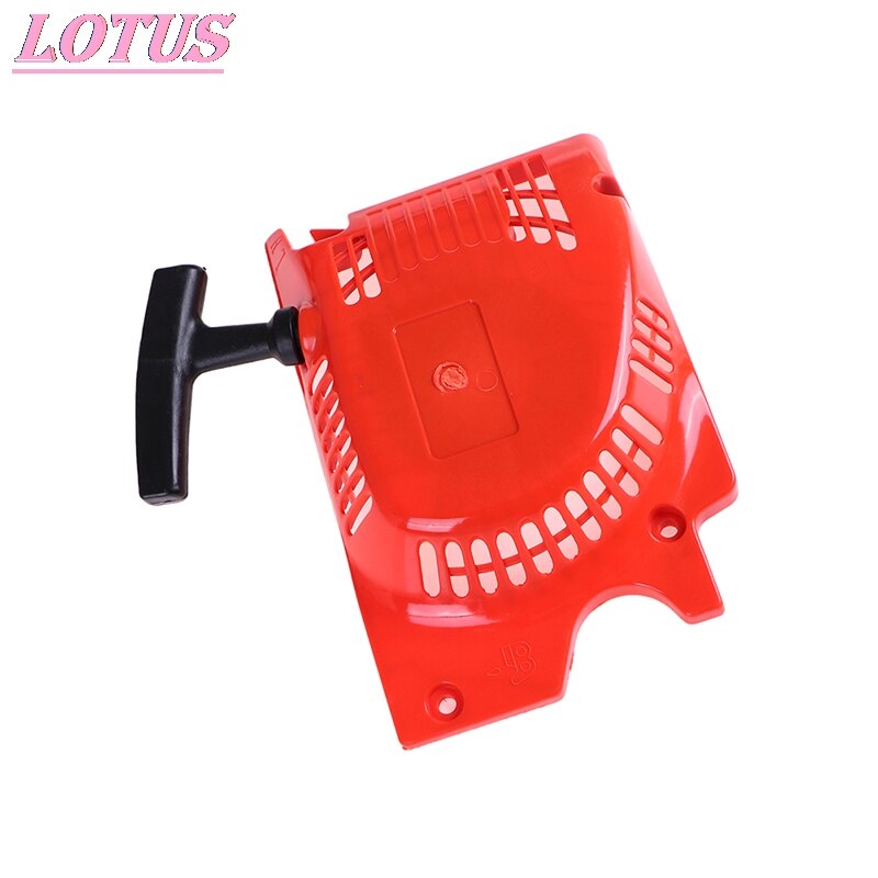 Red recoil pull starter for chinese chainsaw 4500 5200 5800 45 52cc 58cc 1pcs