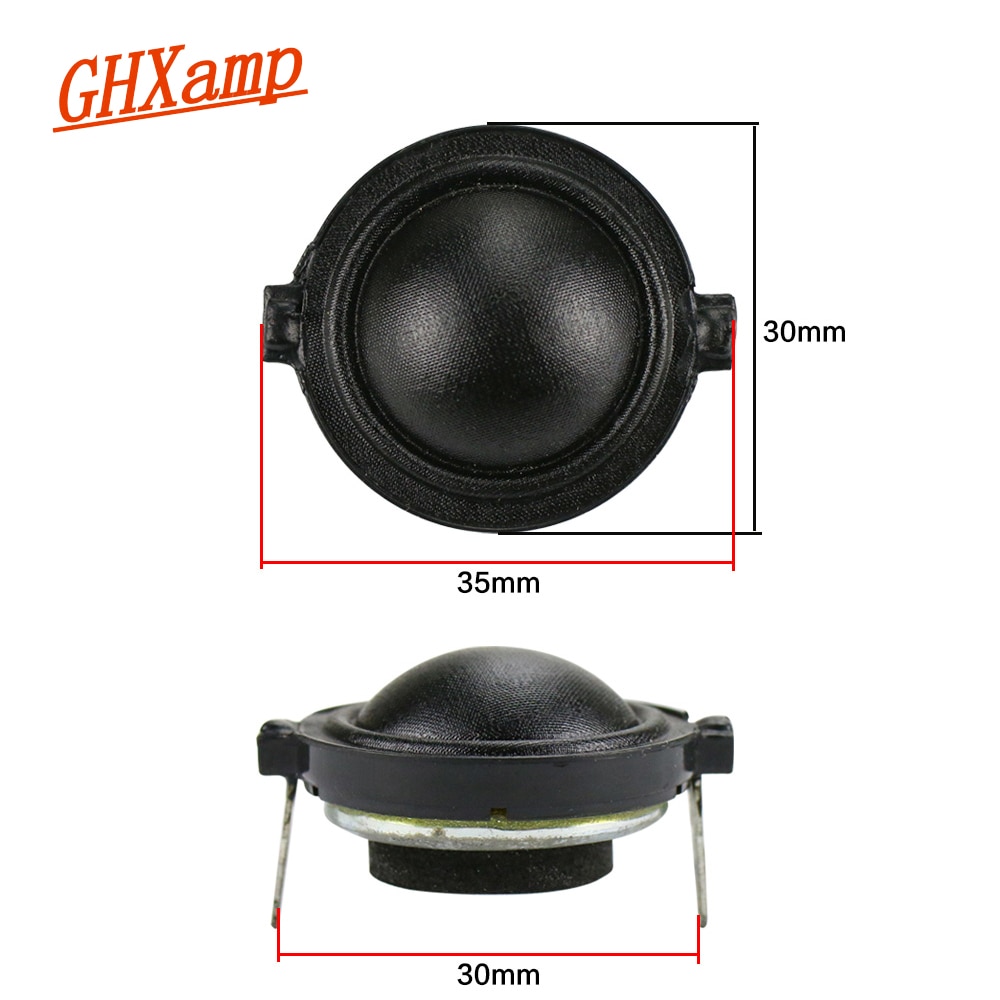 30MM Dome Tweeter Speaker 8OHM 10W Home Car Silk Diaphragm Neodymium + magnetic fluid 1Pairs