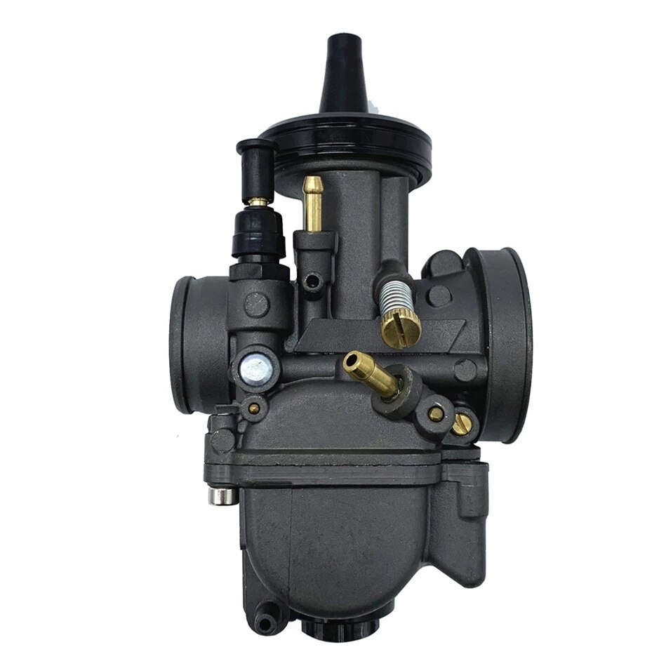Carburador de cortina plana para motocicleta, Scooter 2T 4T PWK 24 26 28 30mm Power Jet, juego de carburador de Motocross para moto de cross de alto rendimiento
