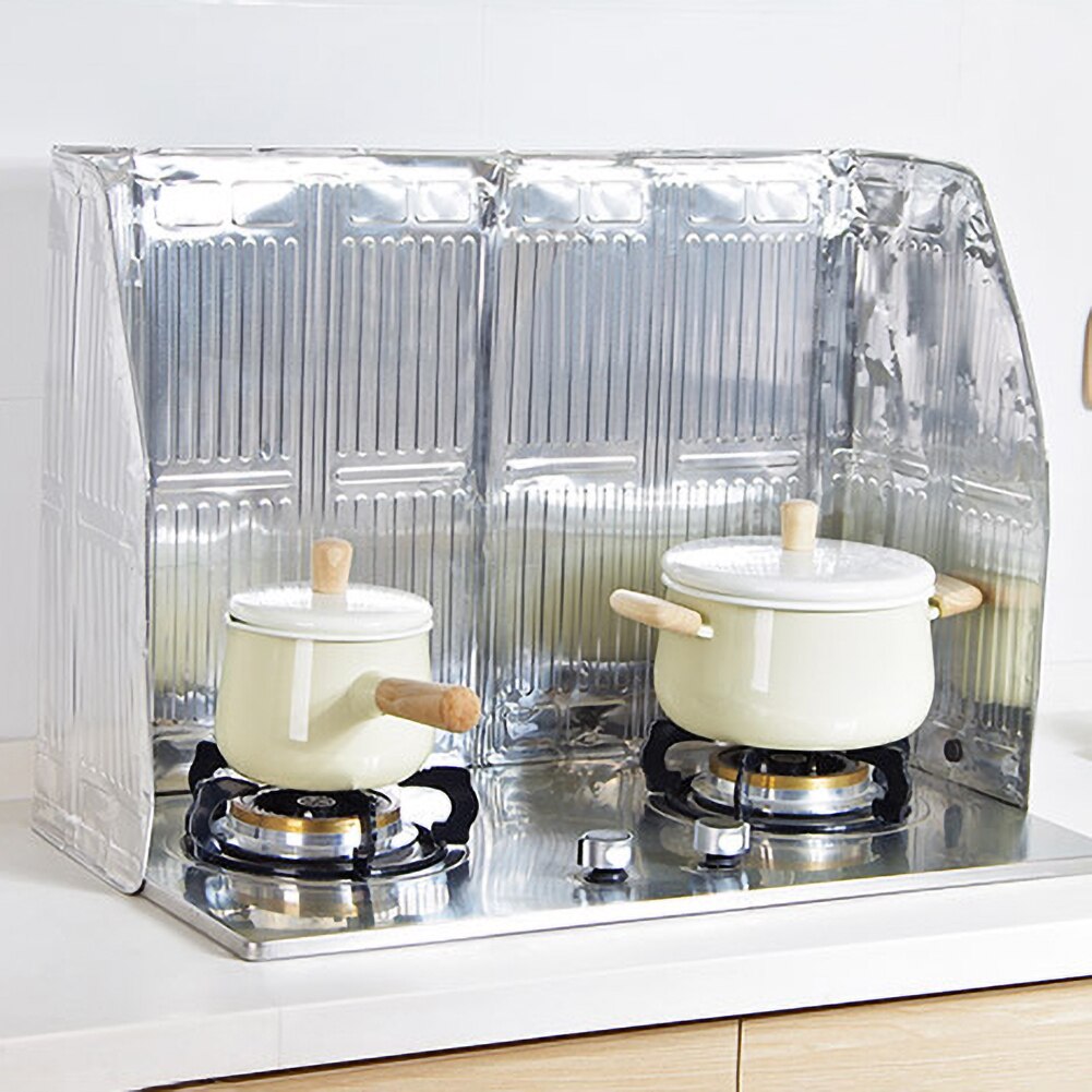 Salg! magnetisk aluminiumsfolie oljesprut baffel beskyttende skjermbrett kjøkkenverktøy