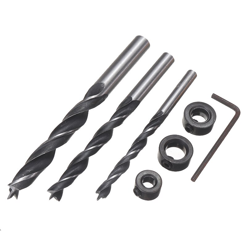 41pcs Woodworking Drilling Locator Kit Handheld Doweling Jig Drill Locator Drill Bit Guide Wood Dowel Drilling Hole Saw Tools