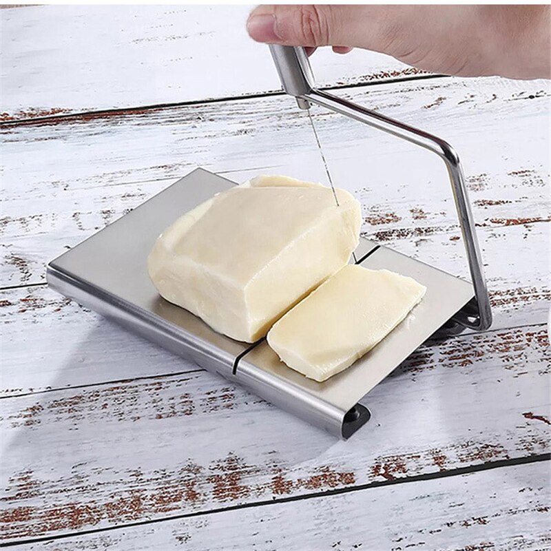 3 Pcs Rvs Draad Kaas Slicer Cutter Butter Snijden Serveren Board Voor Harde Kaas Worst Groente X2