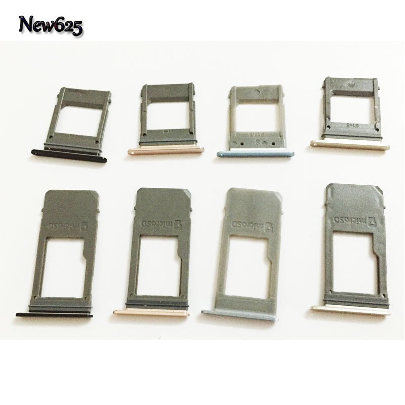 For Samsung Galaxy A5 ) A520 A7 A720 Single Sim & Dual Sim SIM Card Tray Sim Slot SD Card Holder Adapter Spare Parts