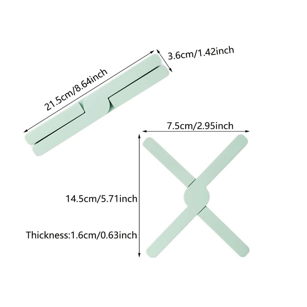 Dessous de plat en Silicone pour casseroles chaudes, support de casserole pliant, protection contre la chaleur, dessous de plat de cuisine, dessous de plat de Bar antidérapant en caoutchouc