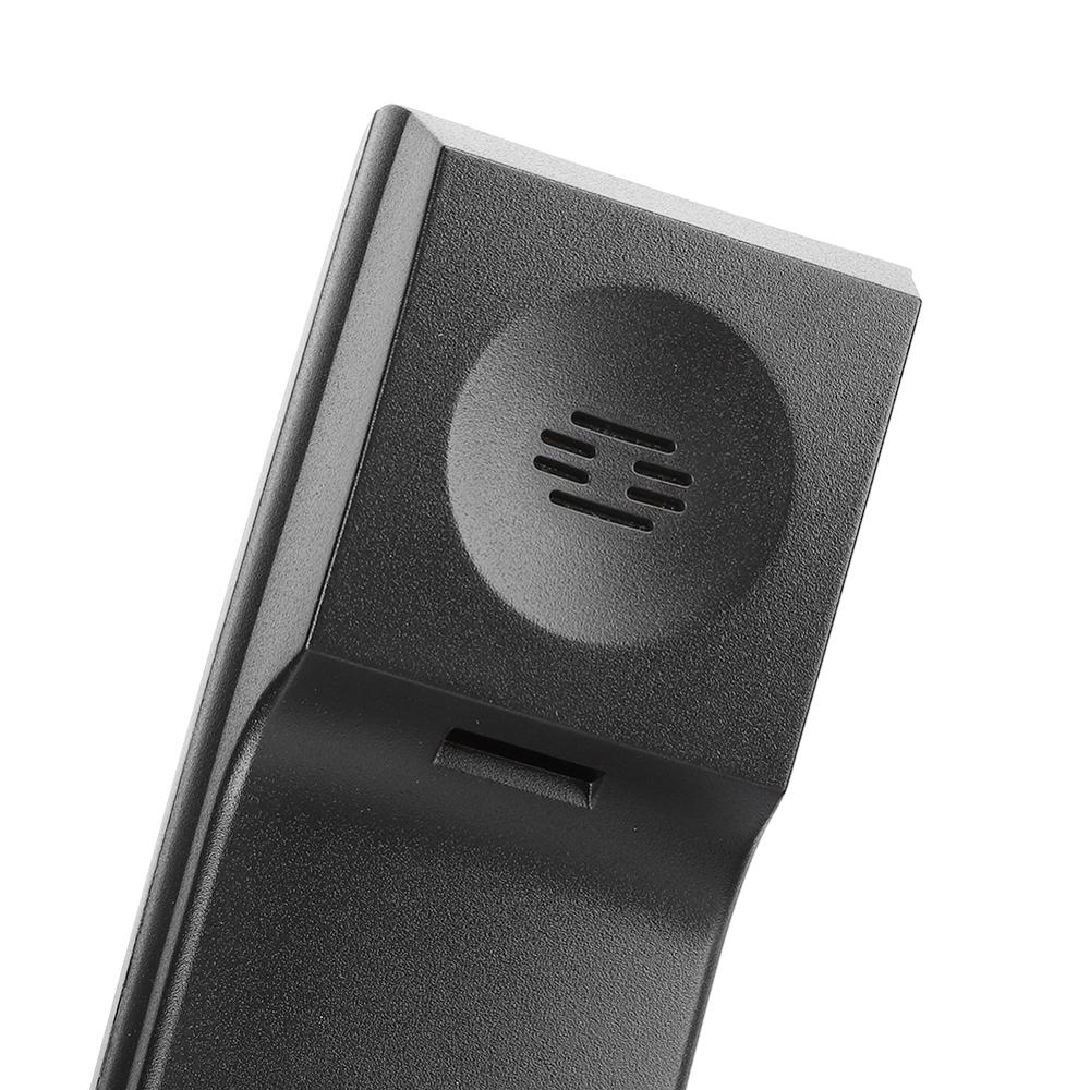 Desktop Fixed Phone Blue Light LCD Display Hands Free Call Corded Landline Telephone for Family Hotel Business Office