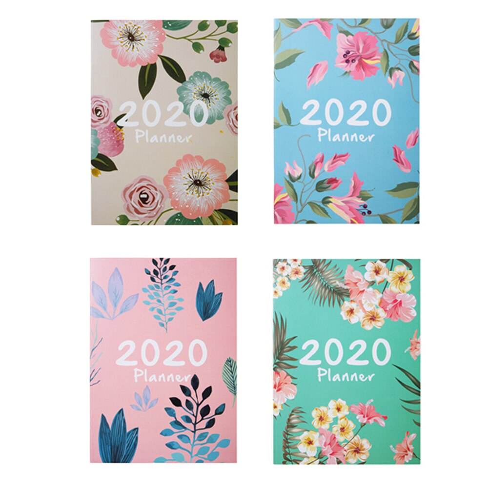 1Pc A4 Planner Efficiency Agenda Schedule Notebooks Diary Stationery for Home School Office)