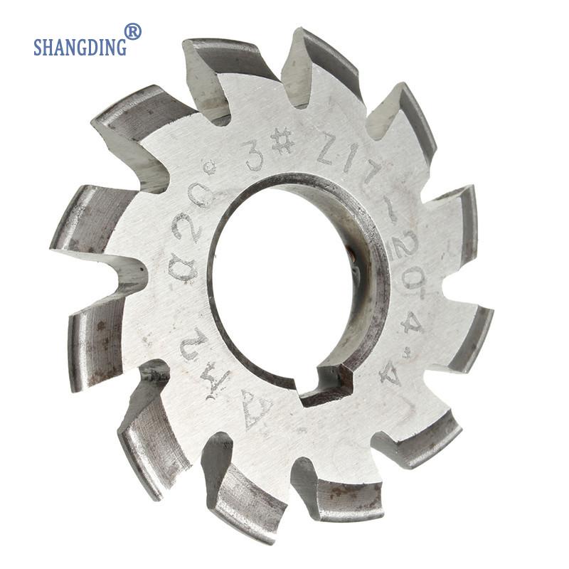 Pris diameter 22mm m2 20 grader  #3 involut modul gearskærere hss højhastighedsstål tilbehør til værktøjsmaskiner