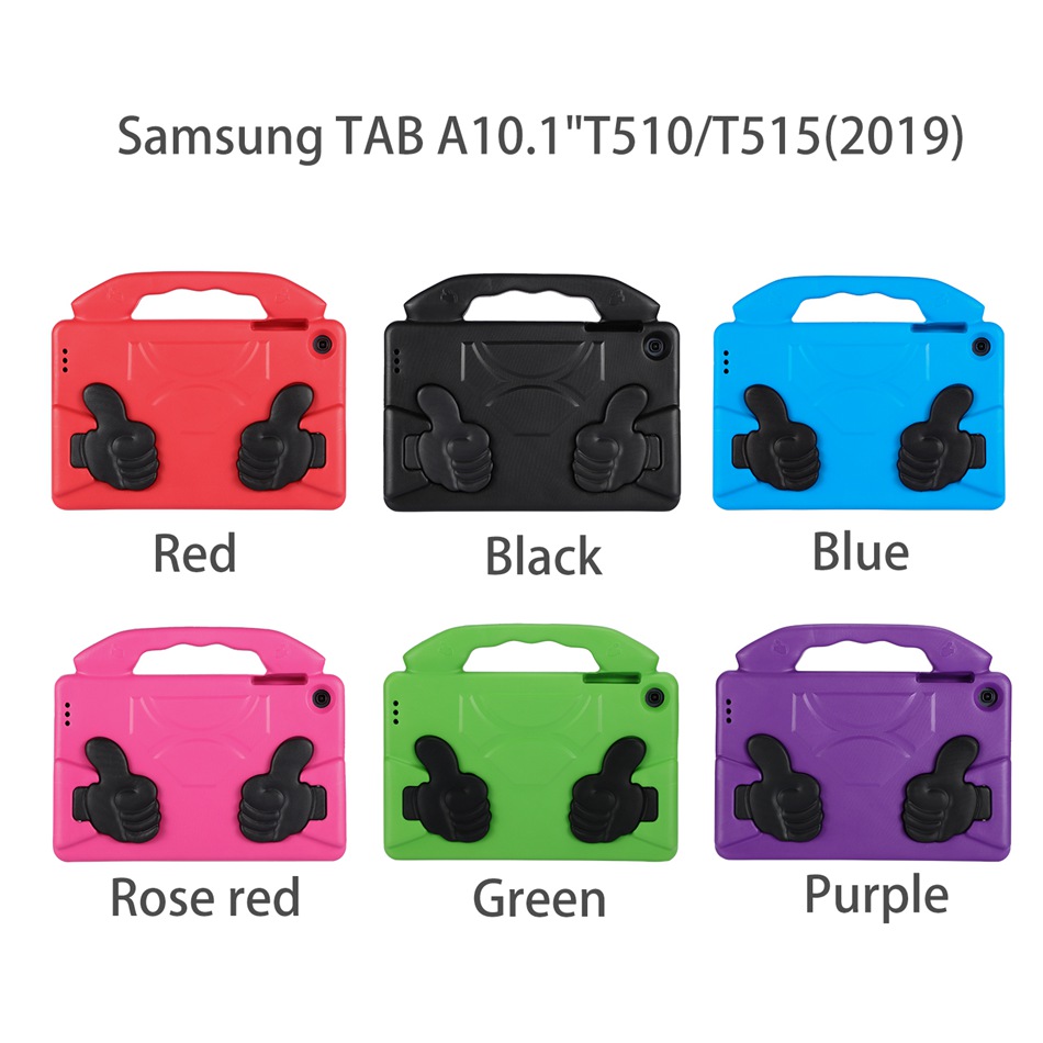 Für Samsung Galaxis Tab EINE 10,1 T515 T510 fallen freundlicher Tablette EVA schaum Stand Abdeckung für TabA 10,1 zoll SM-T510 SM-T515