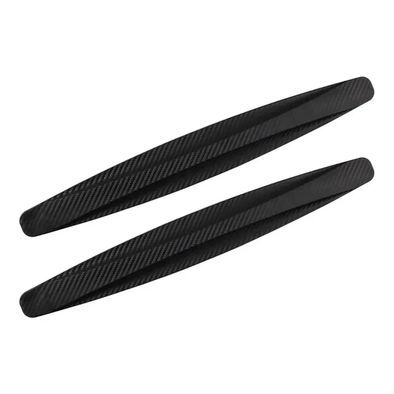 Protector Universal de parachoques delantero y trasero para coche, cubierta de parachoques de goma, tira protectora de labio, tira decorativa para parachoques, 2/4 Uds.