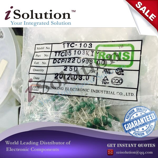 and original 50PCS TTC-103 10K NTC thermistor