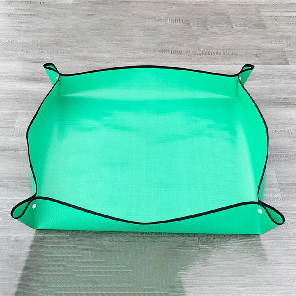 Alfombrilla de plantación para el hogar, suministros de jardinería, almohadilla plegable para macetas, maceta de flores para plantas de jardín, alfombrillas impermeables reutilizables para trasplantar