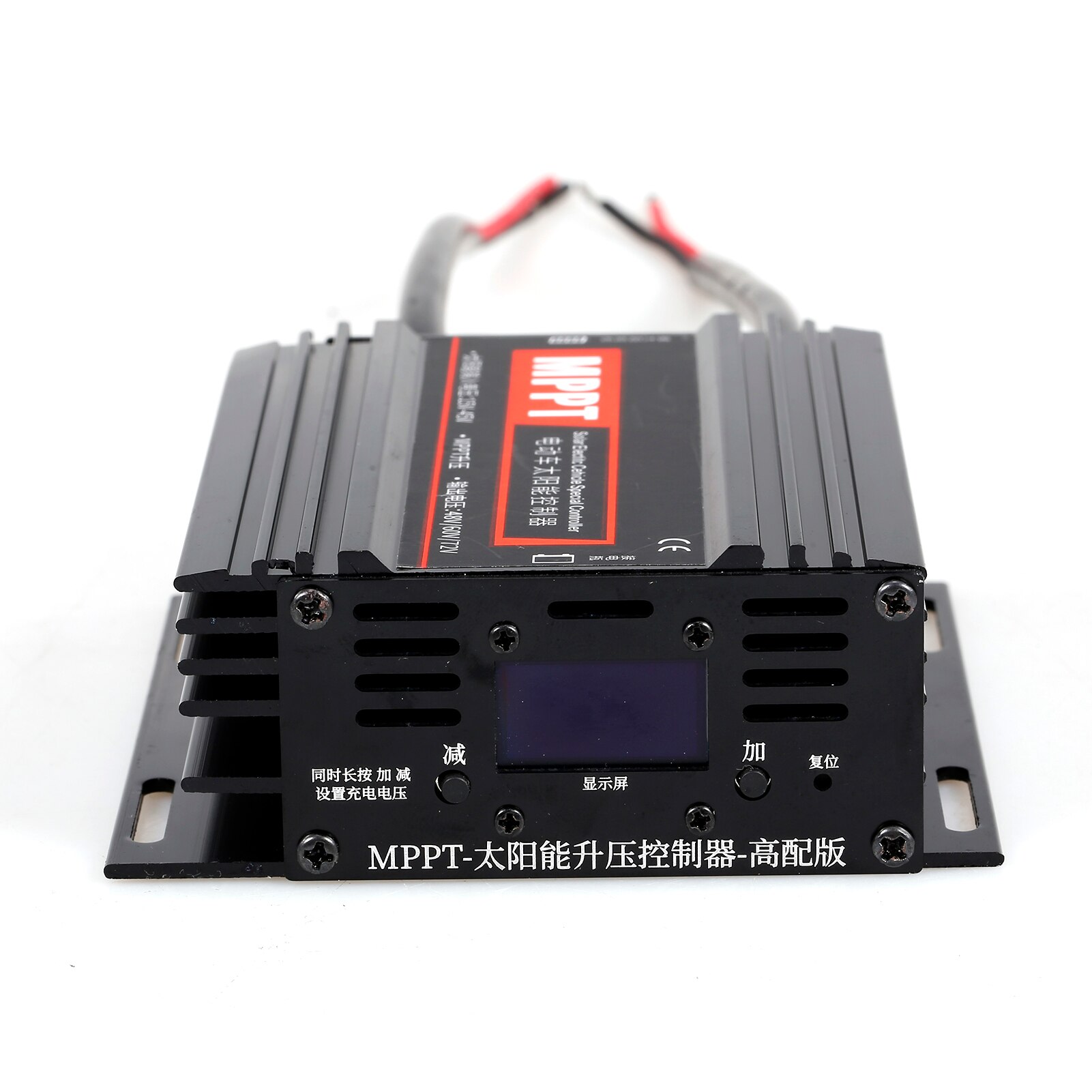 MPPT Solar Charge Controller with LCD Display 24-88V Auto Battery System Solar Panel Input 12-50V Solar Regulator Negative