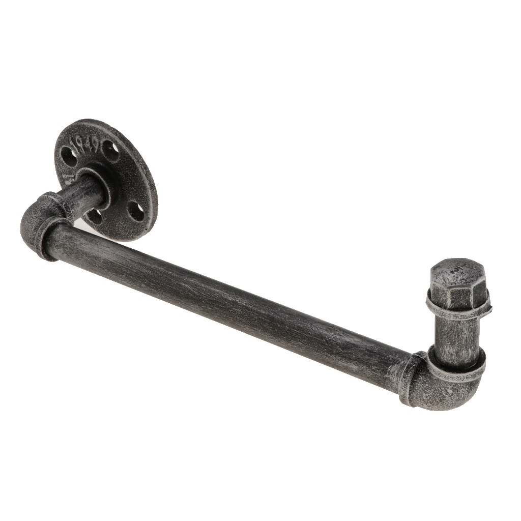 Retro Metal Pipe Bottle Glass Holder Champagne Wine Rack Under Cabinet Shelf Cellar Inside Screw in for Home Bar