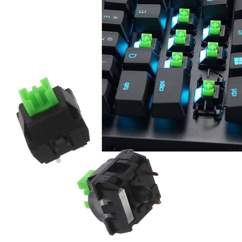 2Pcs Razer Yellow RGB SMD Switches for Razer BlackWidow Lite Mechanical Keyboard