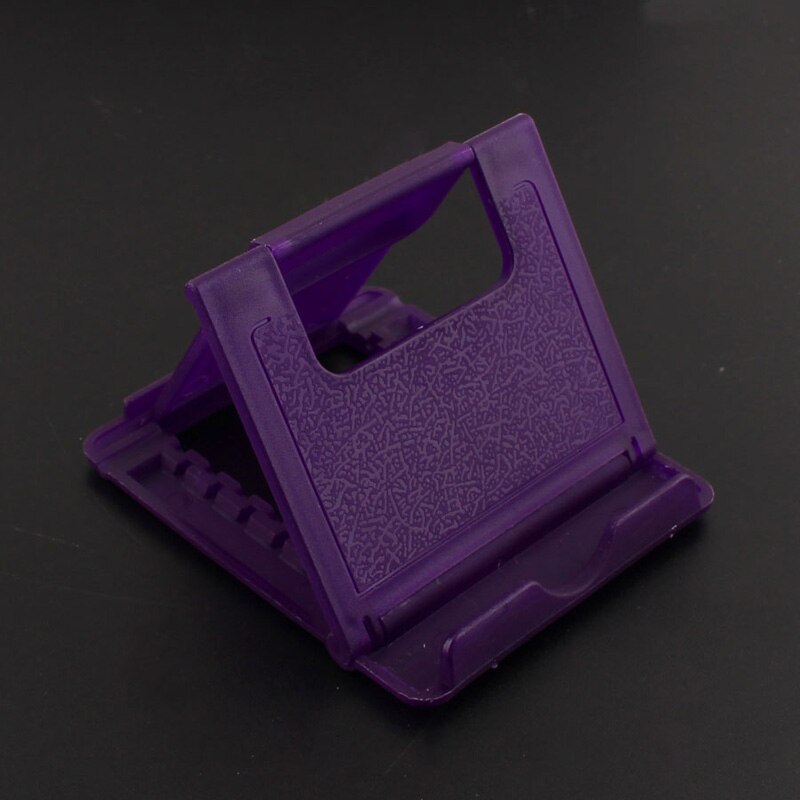 Soporte de mesa Universal para teléfono móvil, soporte de escritorio para Ipad, Samsung, iPhone X, XS Max: Purple