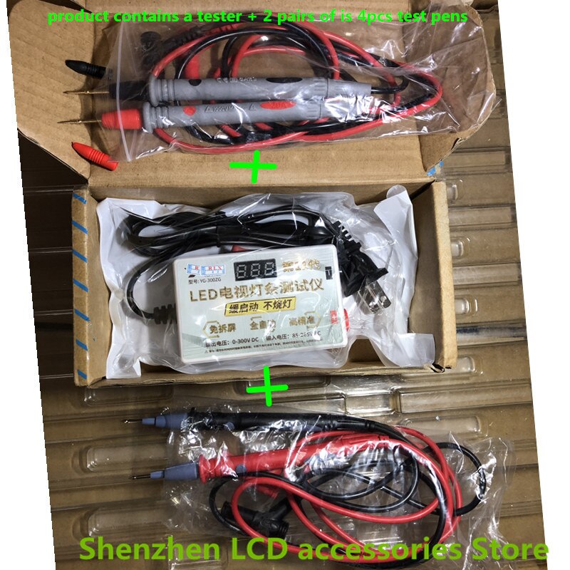 LED LCD TV Backlight Tester Meter Lamp Beads Detector Repair 0-300V Output