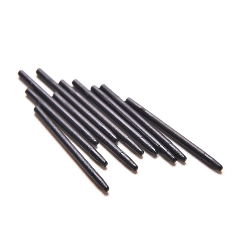 10PCS Digital Tablets Pen Tips Graphic Drawing Pad Black Replacement Refill Pen Nibs Only For Wacom BAMBOO CTE MTE CTL CTH