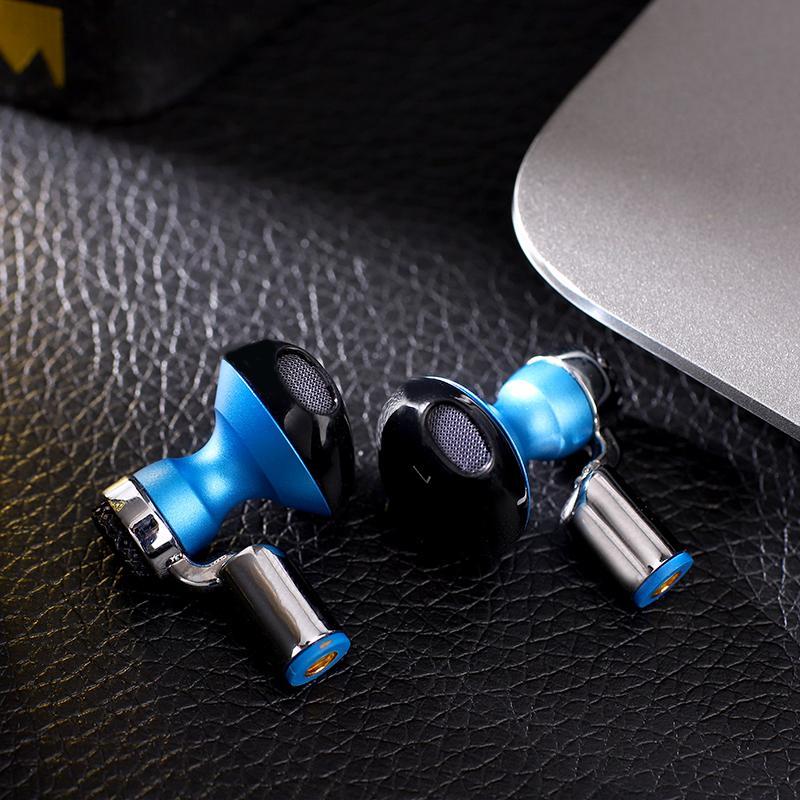 Senfer KP220 Semi Akoestische Dynamische HIFI Muziek Monitor DJ Studio Sport Verwisselbare Oordopjes Oortelefoon MMCX Kabel