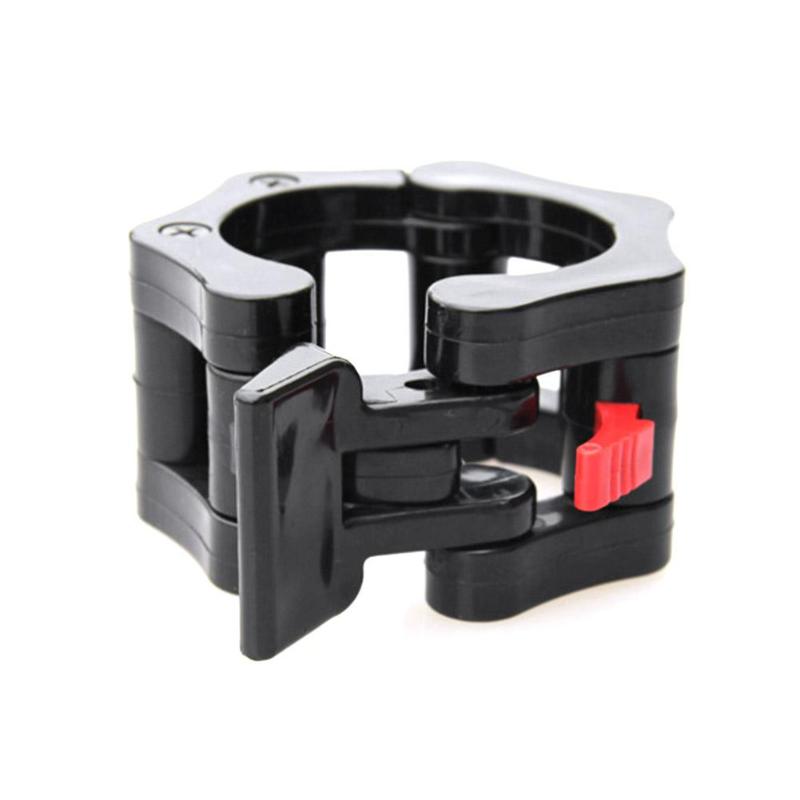 50mm Barbell Clamps Olympic Weight Bar Plate Locks Collar Clips Quick Release for Workout Weightlifting Fitness Training