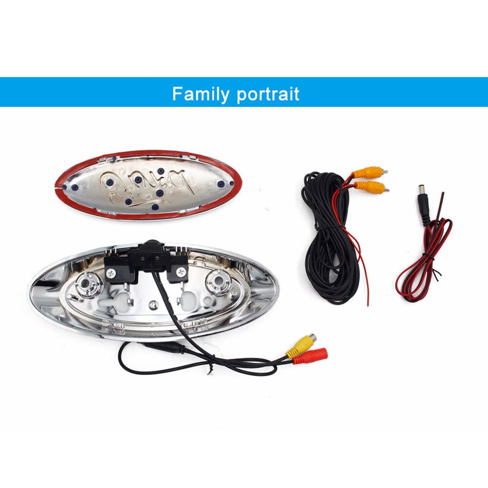 For Ford Ranger Emblem Tailgaters Replacement Backup Camera F150 F250 F350 F450 F550 2004 HD Rear View Reversing Camera