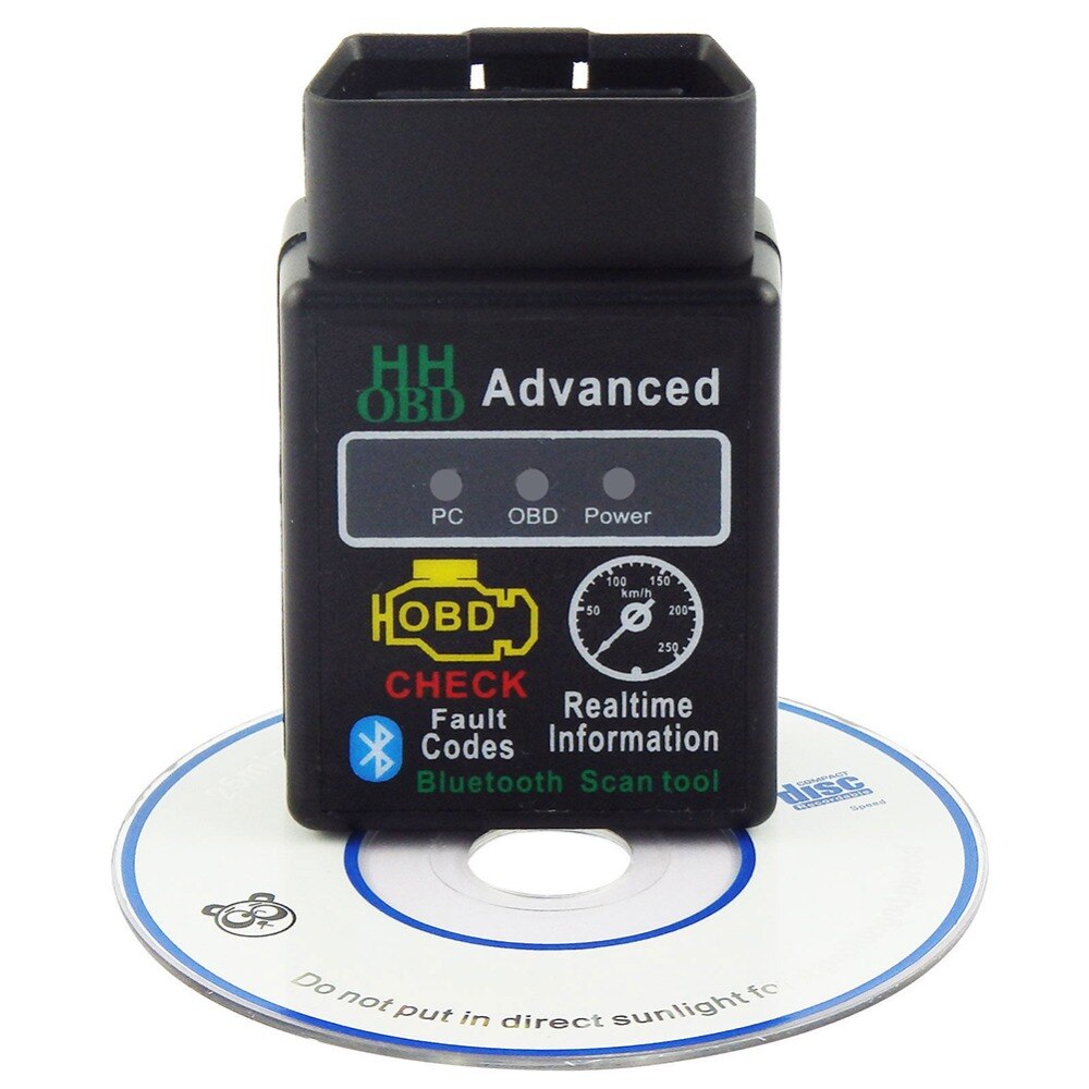 Auto HH OBD Geavanceerde ELM327 Bluetooth V2.1 Auto Scanner Diagnostische Computer Scan Tool Auto Accessoires