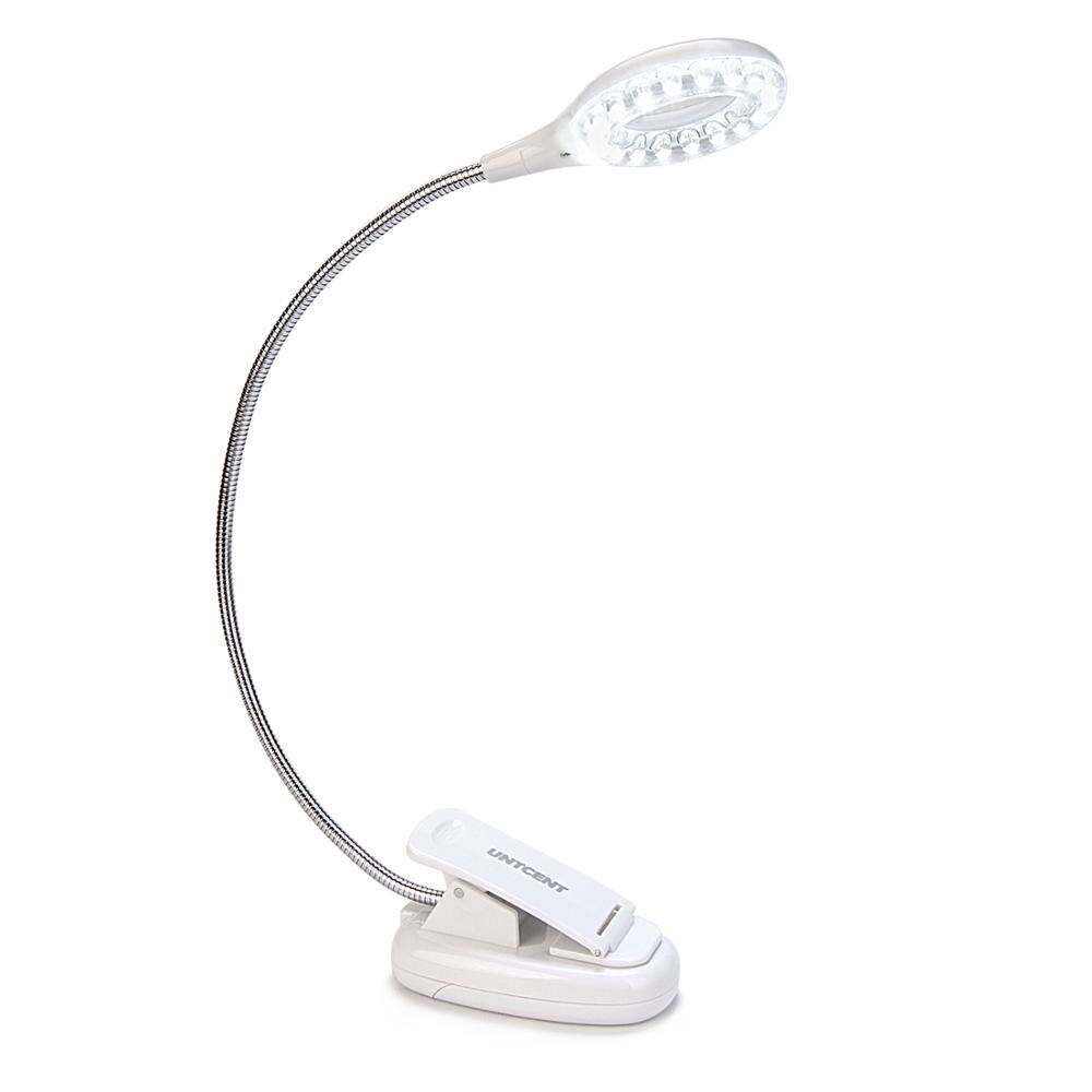 Untcent bright el produkter led lys bog læselampe led clips lys