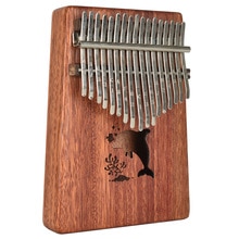 17 Key Kalimba Mbira Calimba African Solid Mahogany Thumb Piano Finger With Bag Keyboard Marimba Wood Musical Instrument 1 o