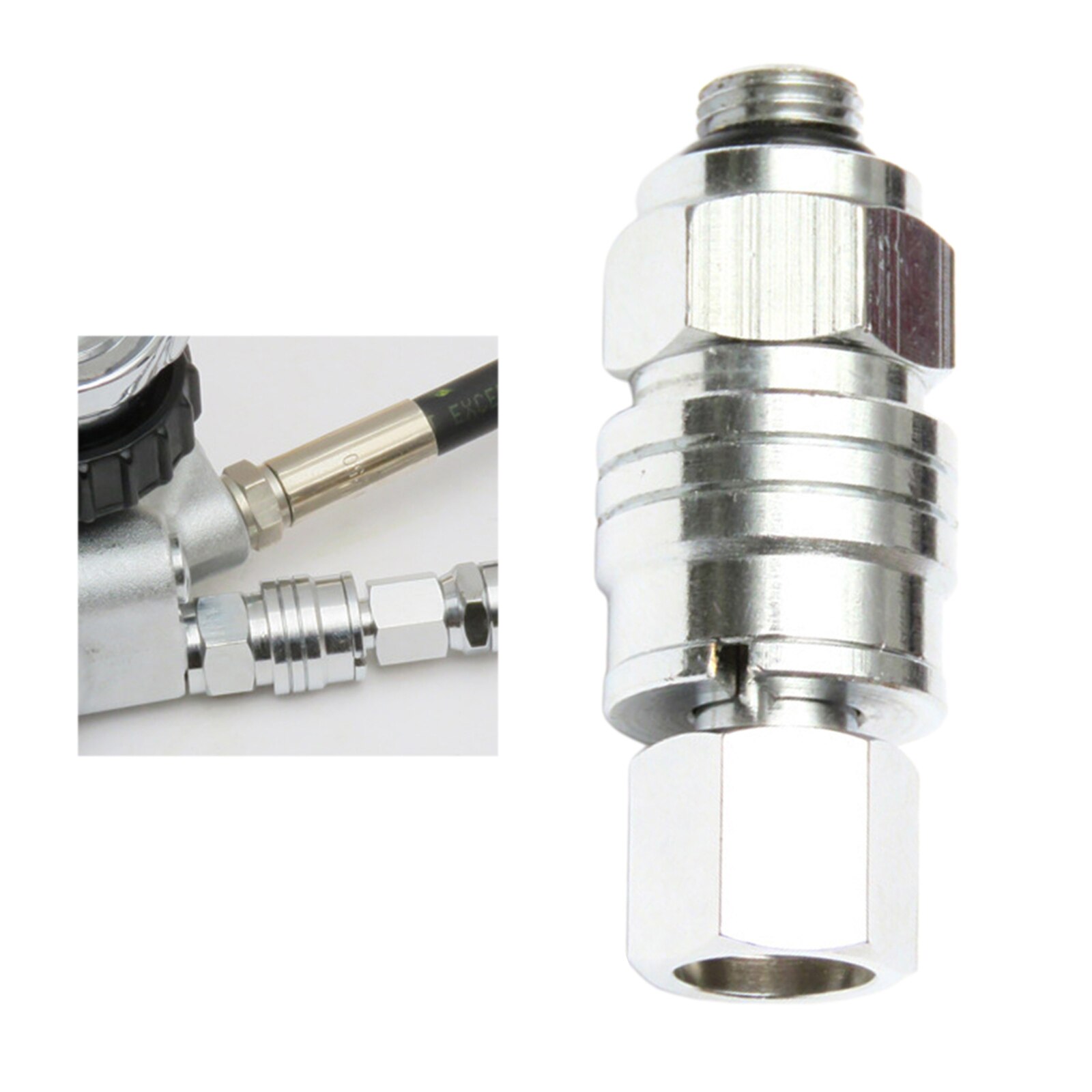 100% Verchroomd Koper 3/8 Inch Voor Lage Druk Apparaat-3/8 Vrouwelijke Pijp Draad X 3/8 Mannelijke Flare