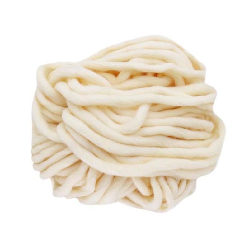 Diy Super Omvangrijk Arm Breien Wol Roving Chunky Wol Garen Super Omvangrijk Arm Breien Wol Roving Gebreide Deken