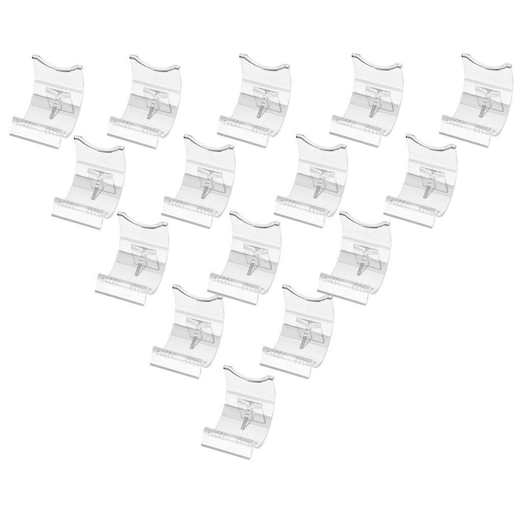 Soporte claro de acrílico para mechero de 15 Uds soporte claro soporte exhibidor para mecheros accesorios duraderos para cigarros