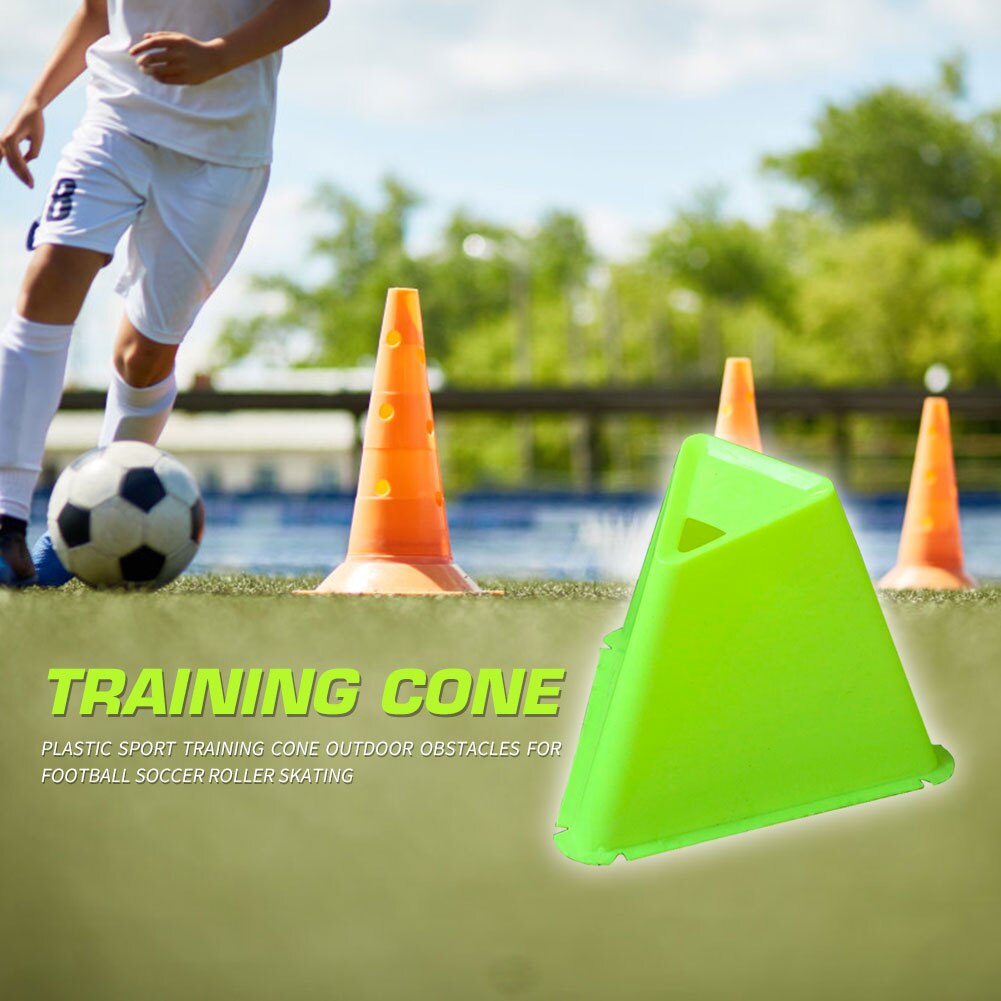 FußBall FußBall Ausbildung Kegel Zylinder Hindernisse Rolle skaten Sport Dreieck für Einfache Sicherheits ÜSpund Zubehör