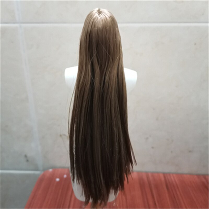 In Lager Sammeln 1/6 Skala Kumik Soldat Weibliche Kopf Haar Perücke Modell Zubehör Modell für 12 &quot;Weibliche Kopf: 17