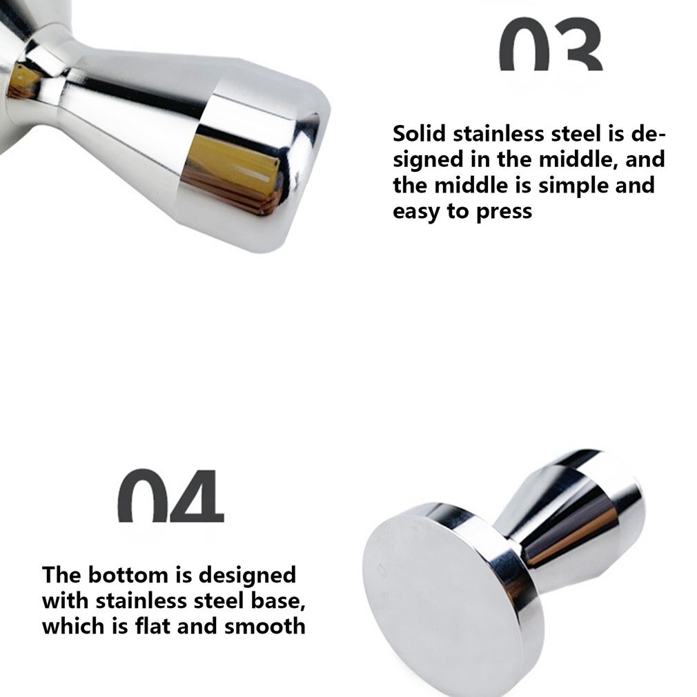 Rvs Koffie Druk Stand Ronde Top Koffie Pers Met Smooth Base Te Gebruik Coffe Druk