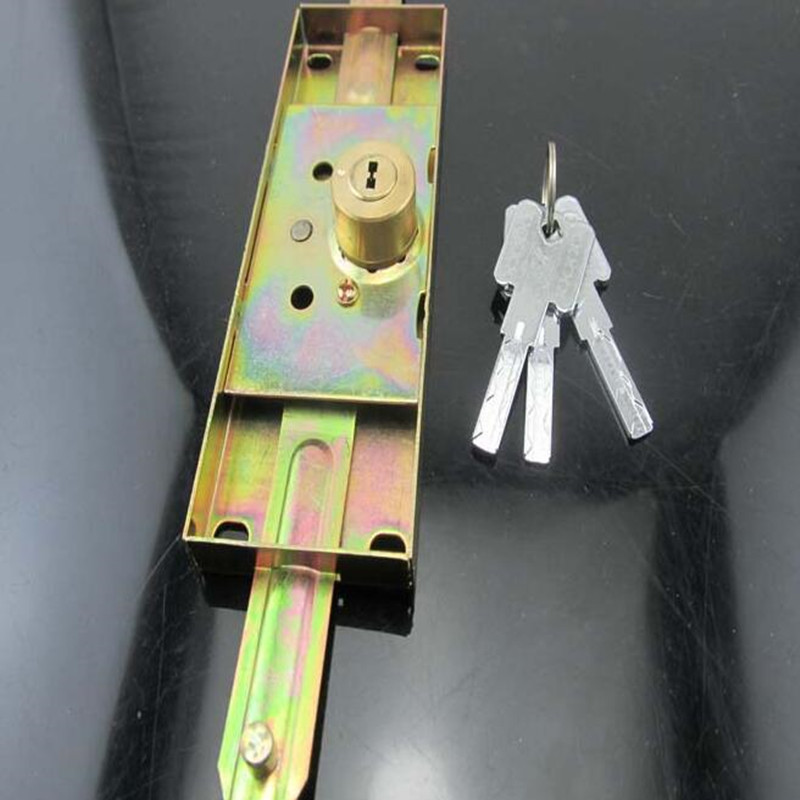 Sécurité du volet roulant avec croix de clé, porte antivol, installation de serrure de porte, accessoires de persienne centrale ou astronomique