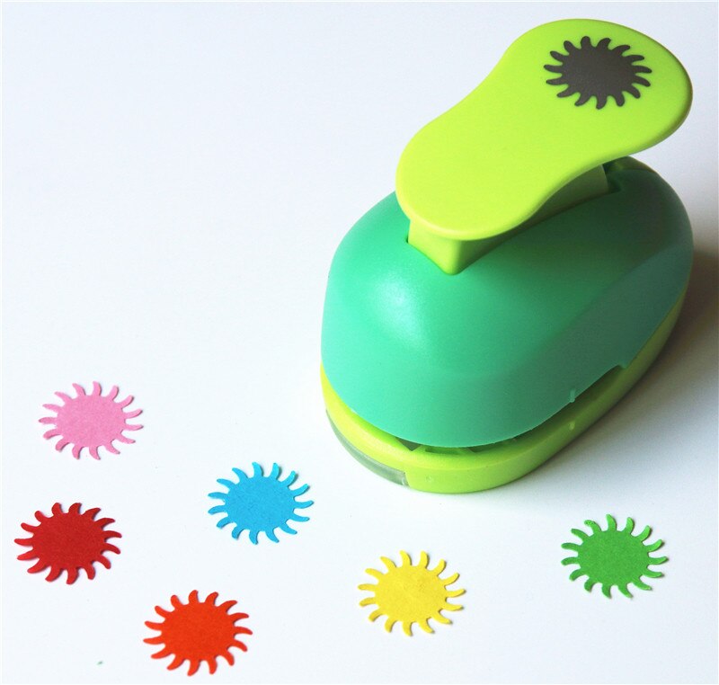 shapes paper punch 15mm 5/8'' shapes craft punch diy puncher paper cutter scrapbooking punches scrapbook S29: sun