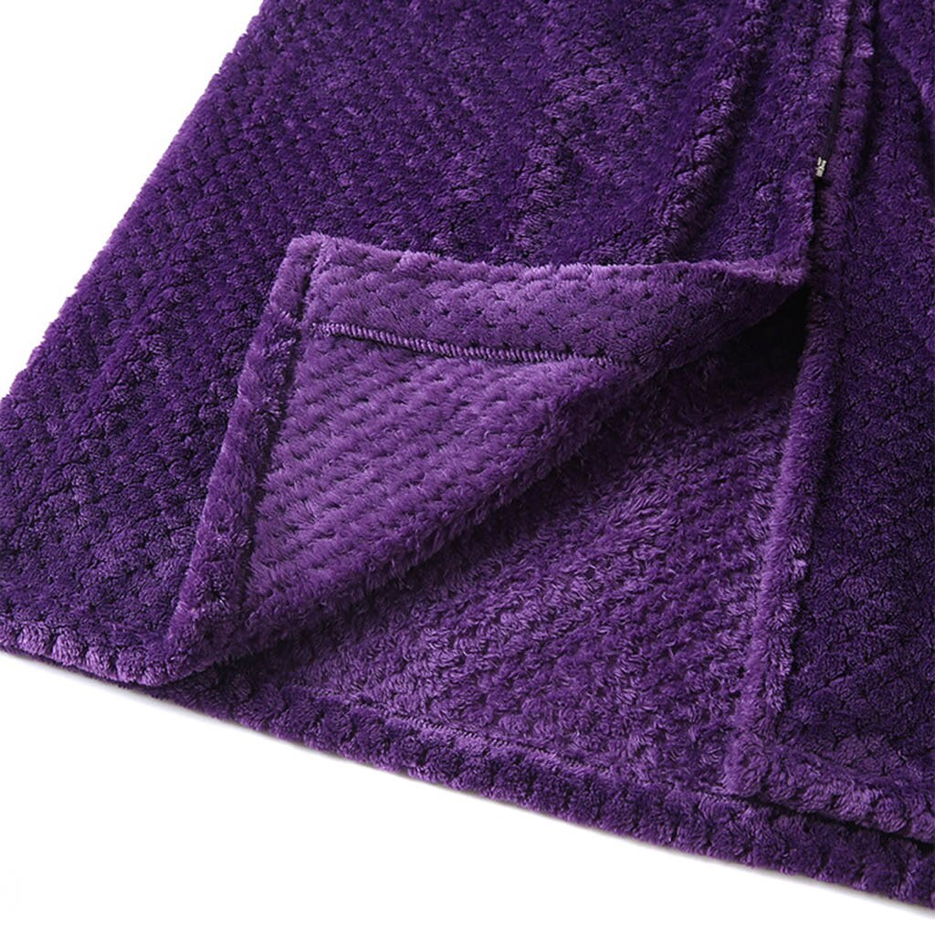 Dressing Gowns For Women,Fleece Ladies Soft Tie Front Dressing Gown Robe Sleepwear Bathrobe Long Marks and Spencer Robe F20