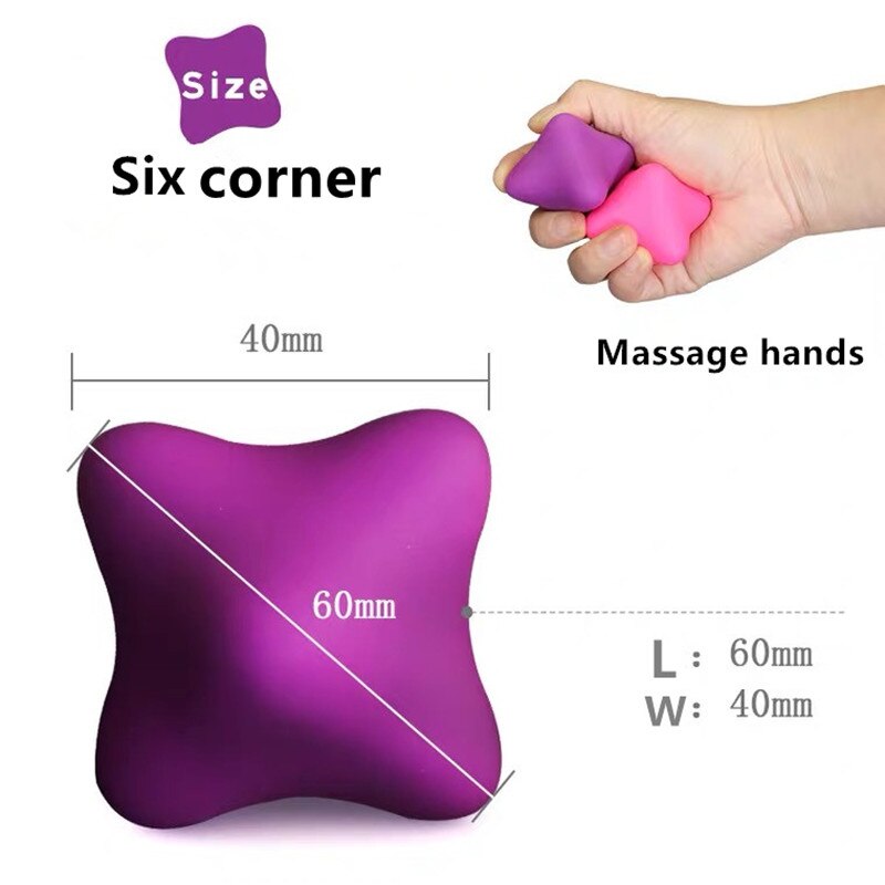 Silizium Massage Kegel Solide Ball Psoas Muskel Freisetzung Brust Wirbelsäule Zurück Nacken Schulterblatt Fuß Yoga Dreieckige Entspannen Gerät