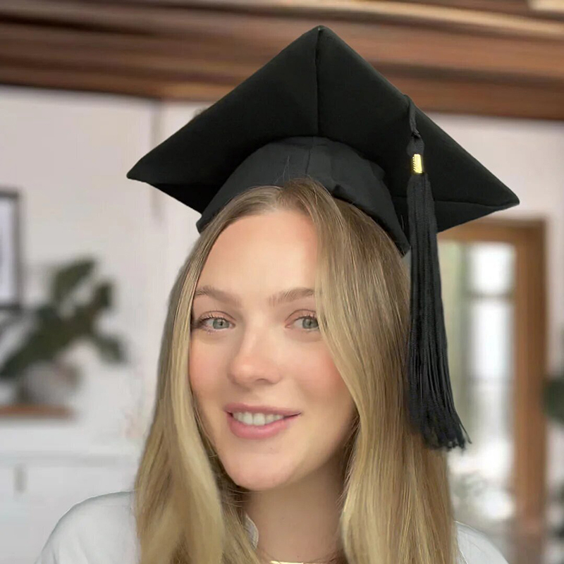 2pcs Graduation Cap Headband Secures Your Grad Cap Upgrade Insert Hairstyle Hat Accessories Hairband Holder For Graduates