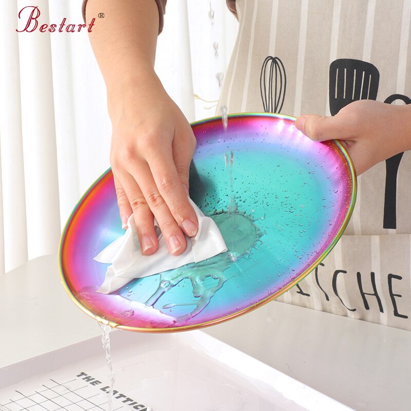 1 sztuk płyta grillowa okrągłe ze stali nierdzewnej grill koreańnarty płyta nie spalona nie-Stick piknik na świeżym powietrzu płyta grillowa