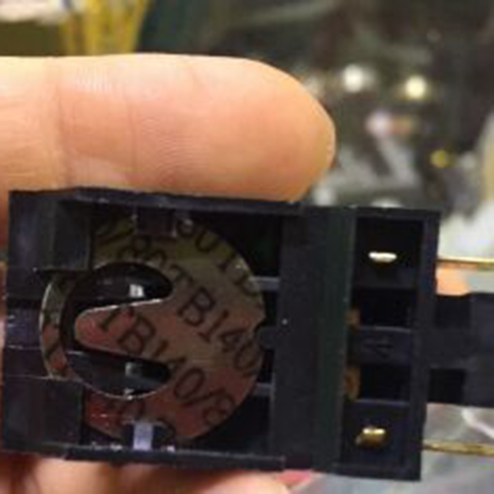 2PCS Kettle Switch 13A 250V Switch Electric Push Button Switch Kettle Thermostat Switch Medium Kitchen Parts 46x21mm Approx